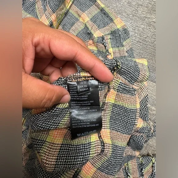 We the free Plaid Wrap Blouse - Picture 11 of 12